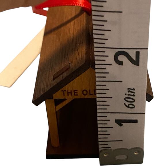 Vintage Cracker Barrel "The Old Mill" Laser Cut Christmas Ornament Made in USA - Picture 13 of 14